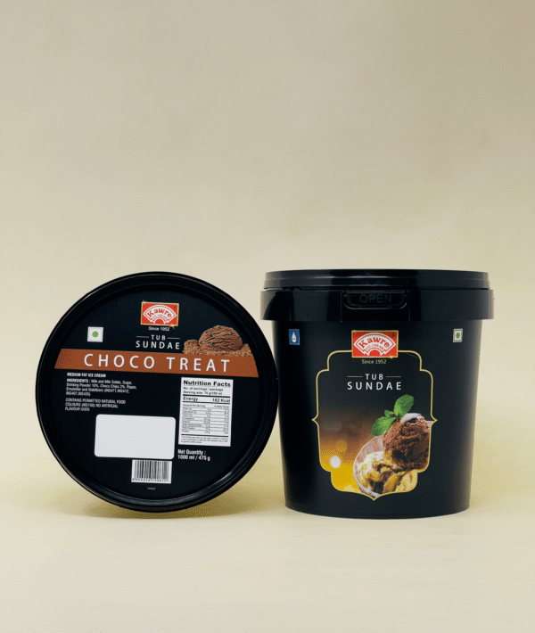 Choco Treat Tub Sundae 1L