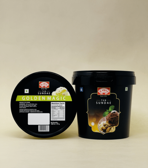 Golden Magic Tub Sundae 1L
