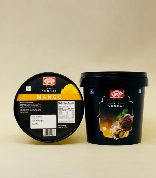 Mango Tub Sundae 1L