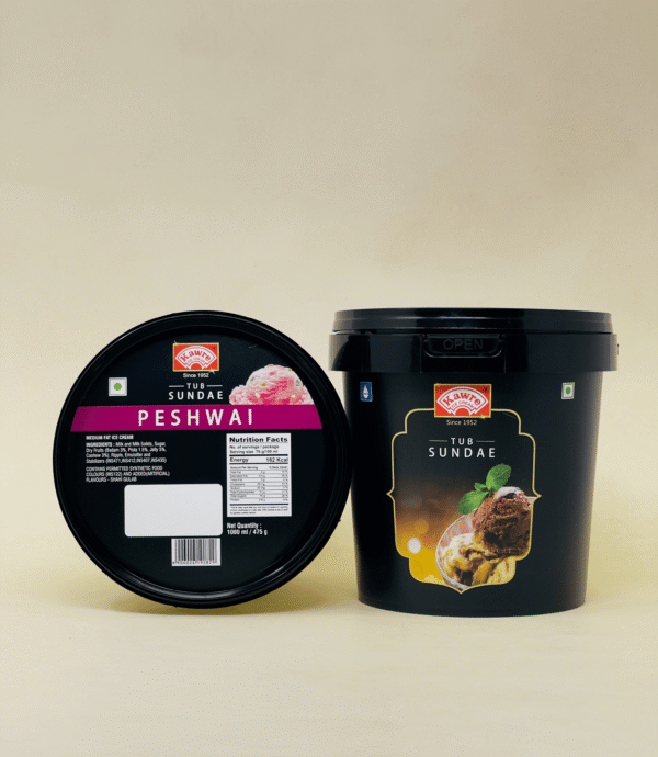 Peshwai Tub Sundae 1L