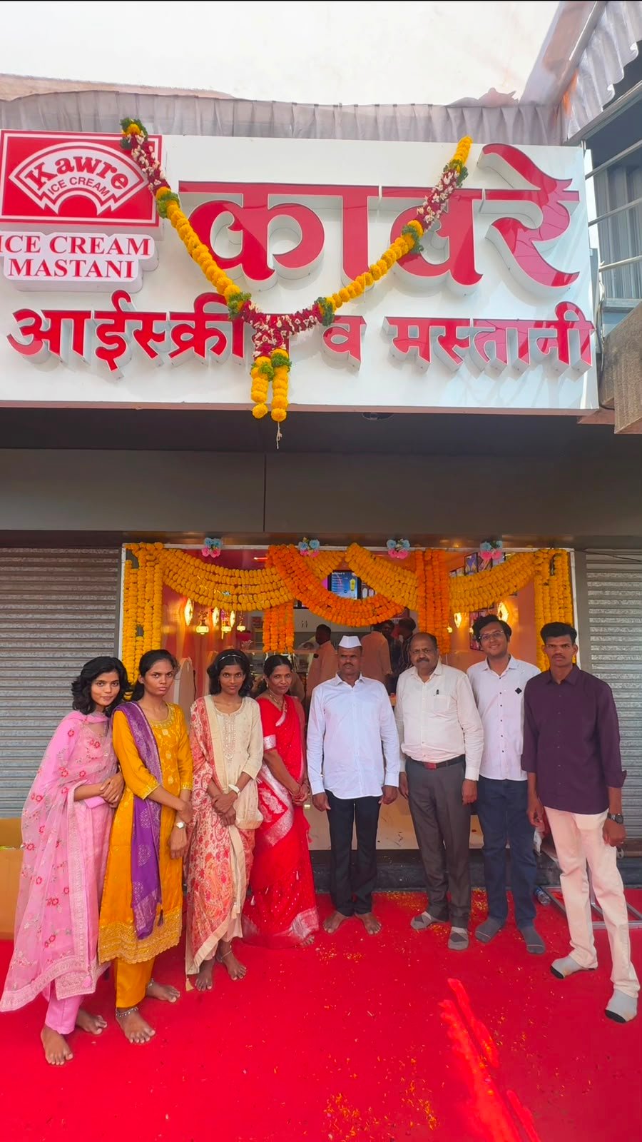 Congratulations Ankita and family, Kawre franchise opening